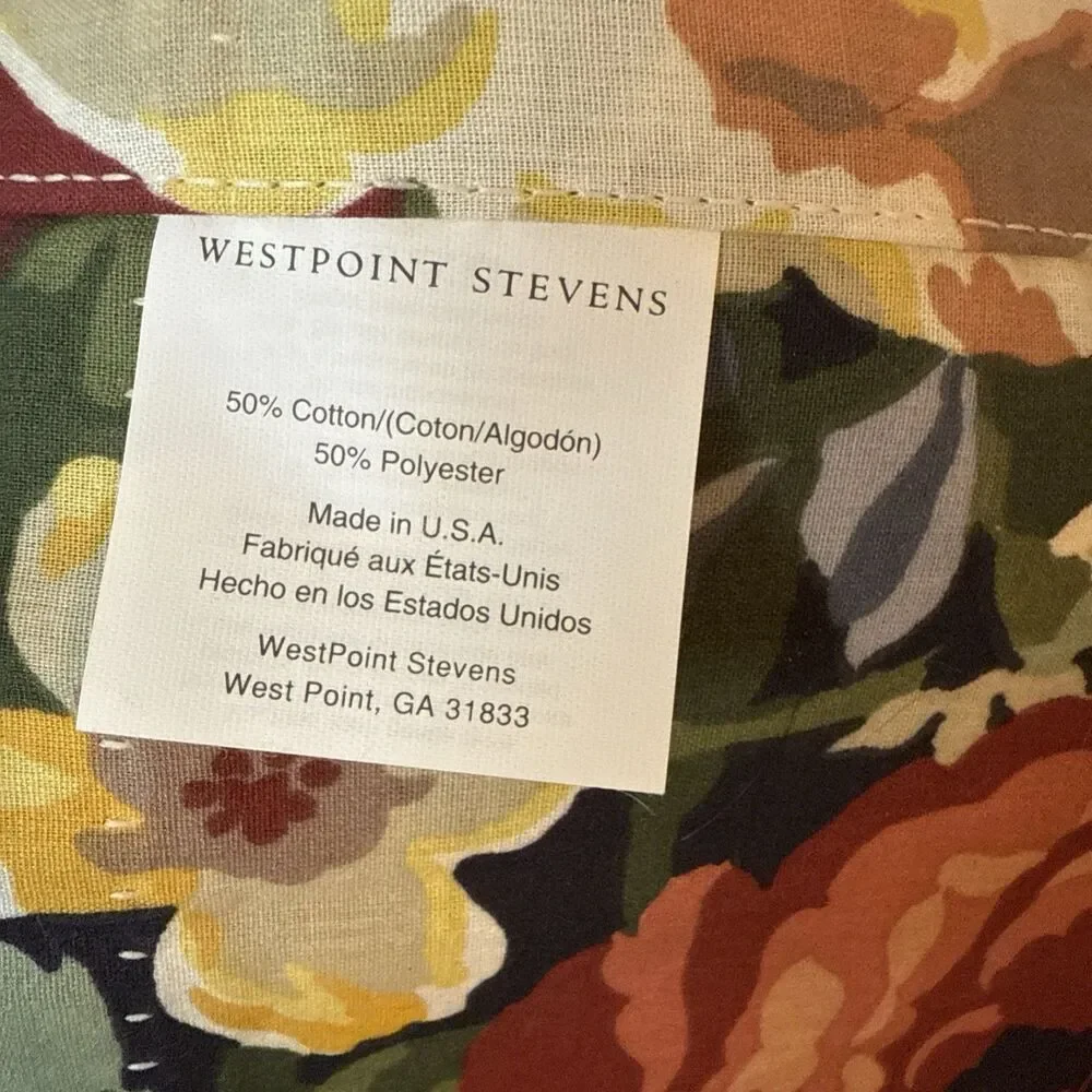 Westpoint Stevens Floral‎ Window Valance 84